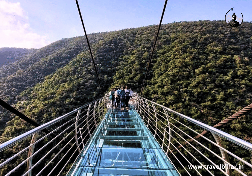 Glasds Bridge of rajgir nalanda