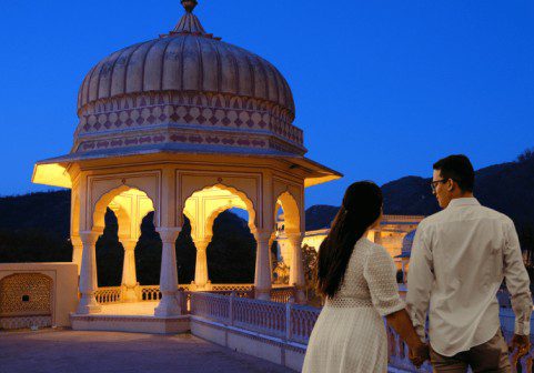 Couple, places to visit in Jaipur