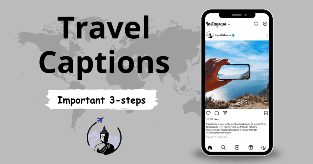 Create your own travel captions a 3-step formula