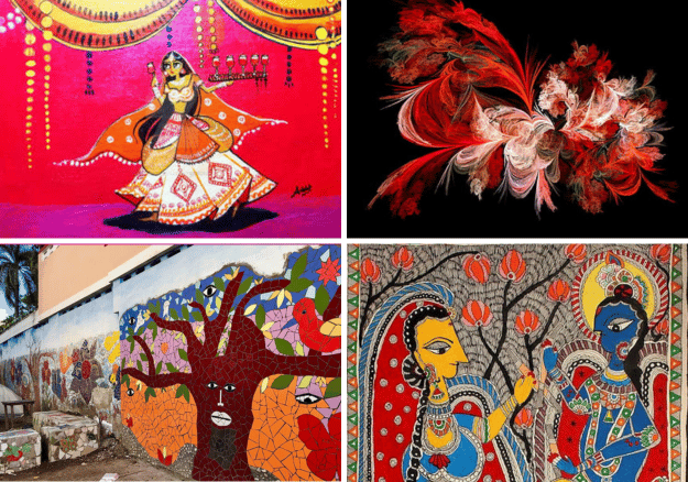 Unique Features of Madhubani Painting